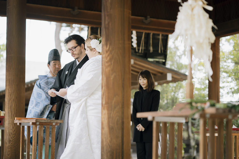 京都豐國神社的神前婚禮