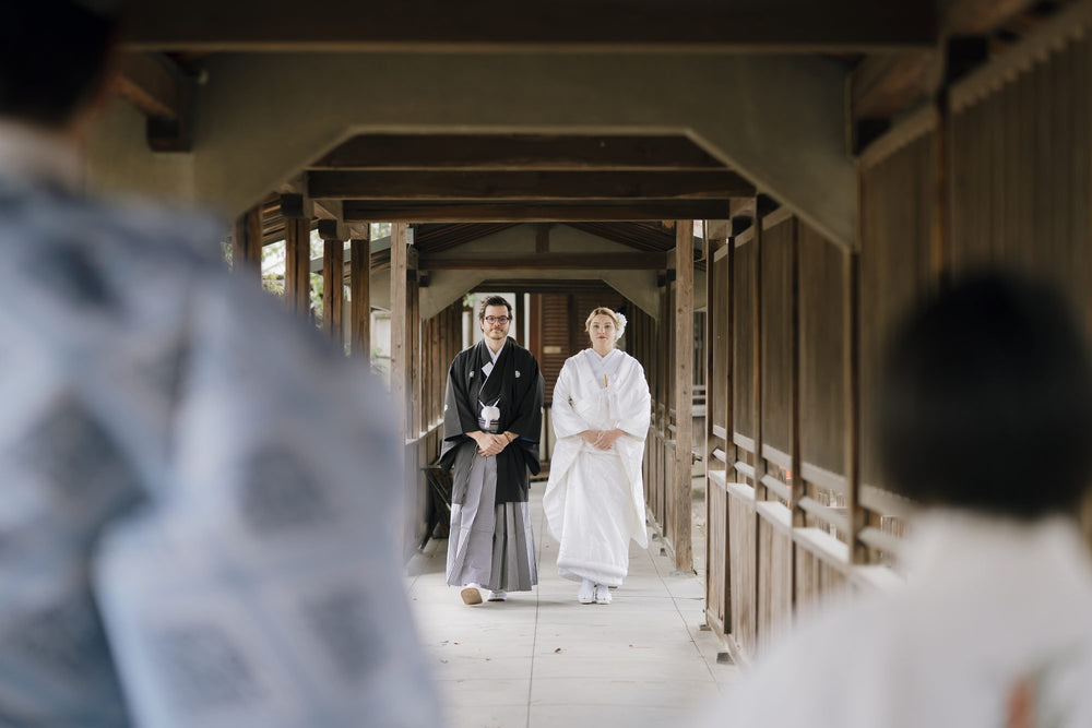 京都豐國神社的神前婚禮