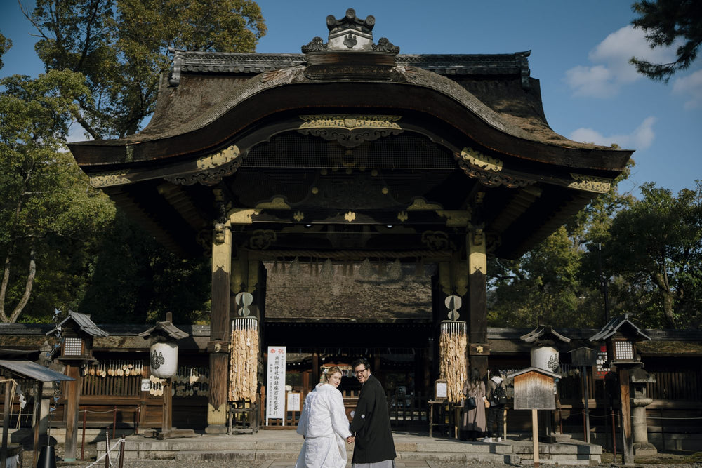 京都豐國神社的神前婚禮