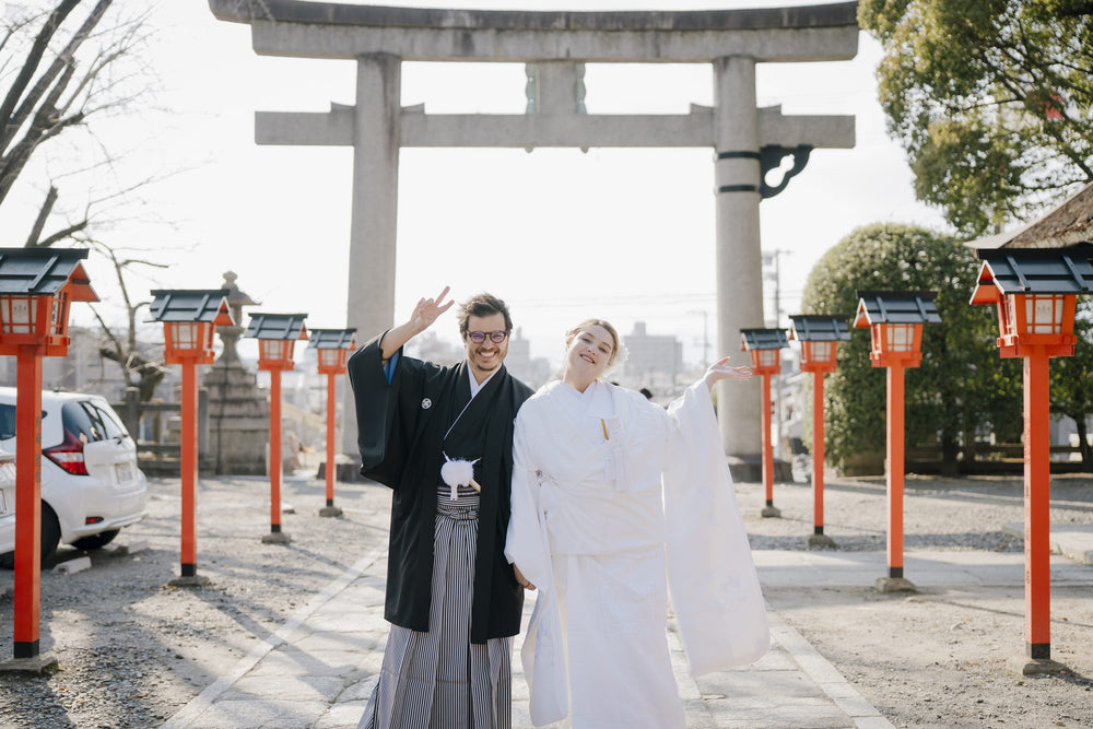 京都豐國神社的神前婚禮